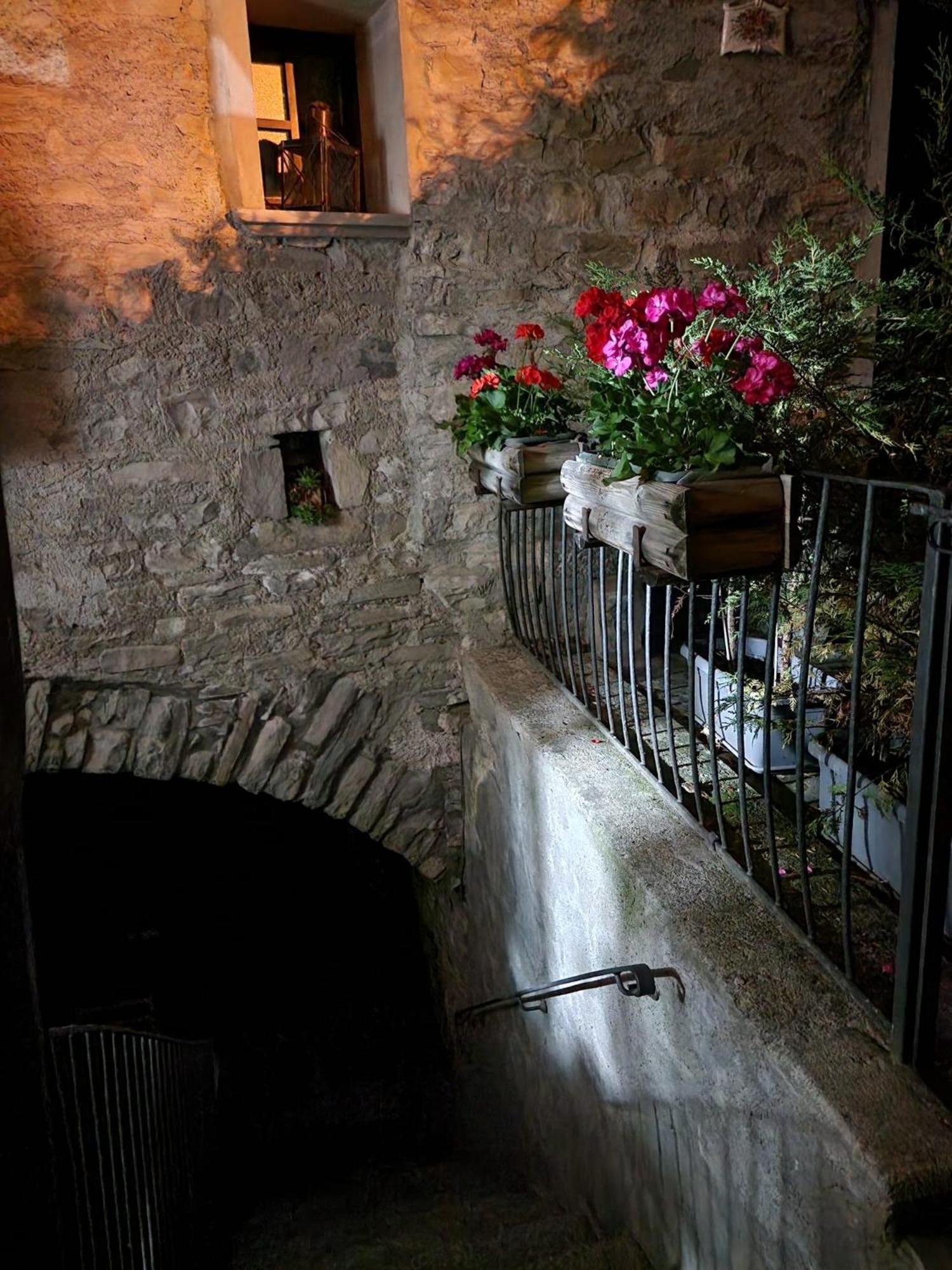 La Nuta Villa Faggeto Lario Bagian luar foto