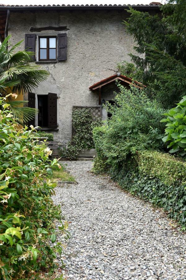 La Nuta Villa Faggeto Lario Bagian luar foto