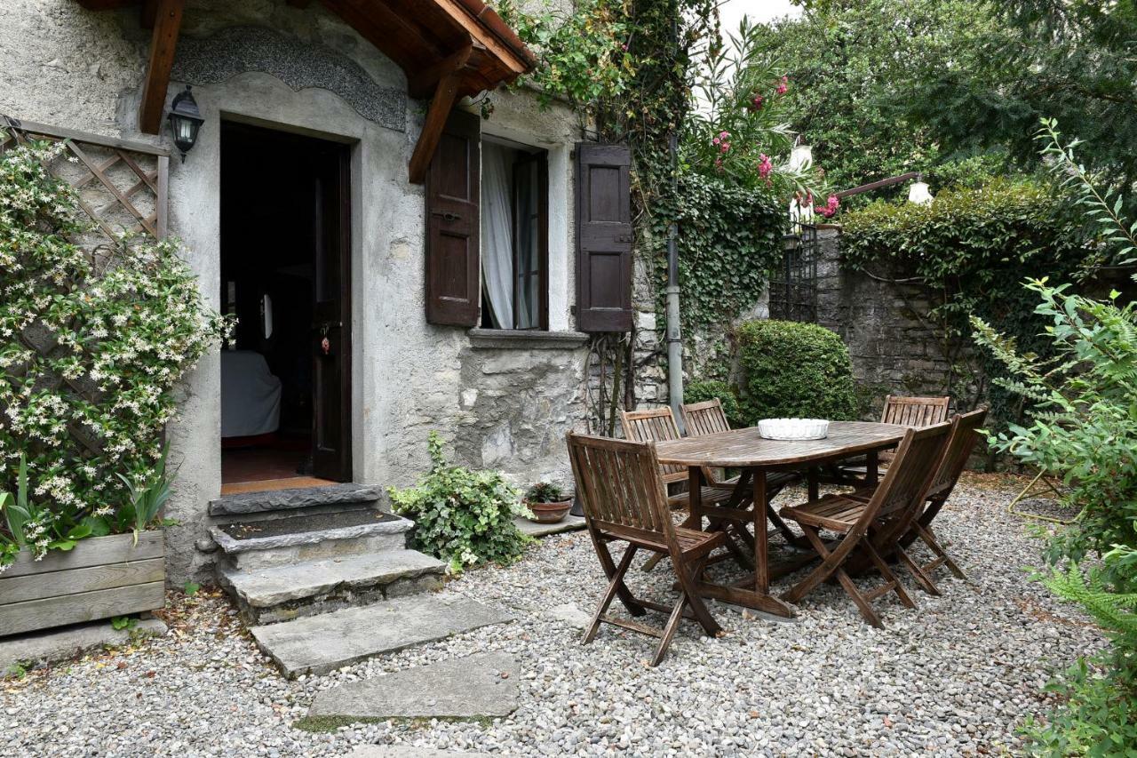 La Nuta Villa Faggeto Lario Bagian luar foto